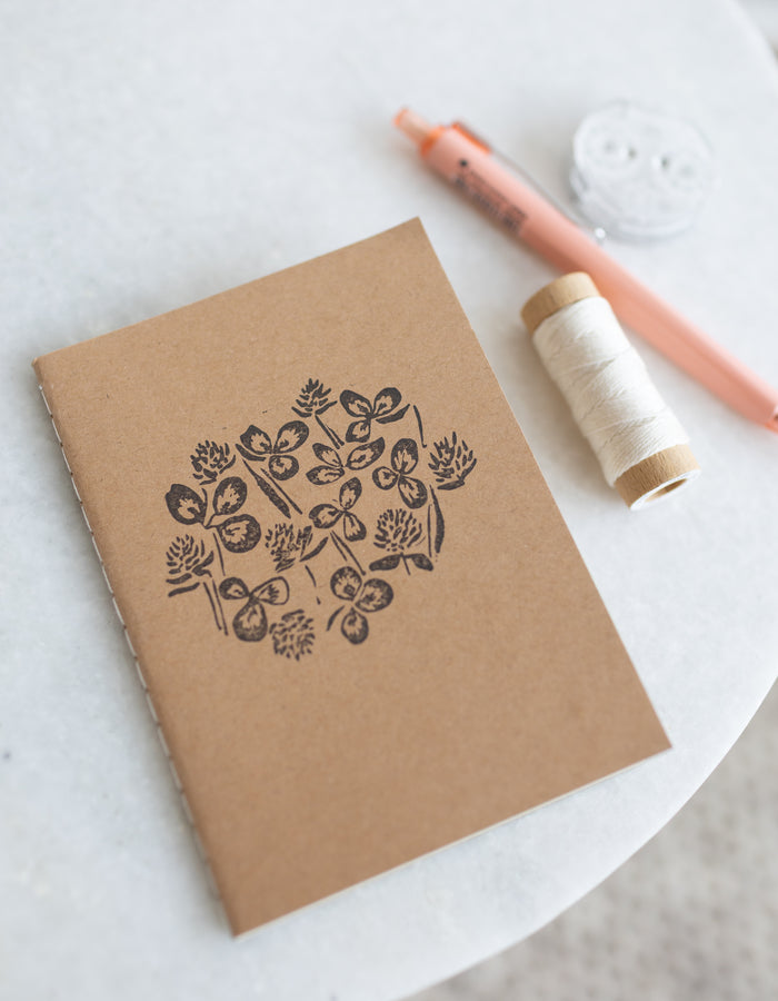 Hand Stamped Notebook - Hand Stamped Notebook