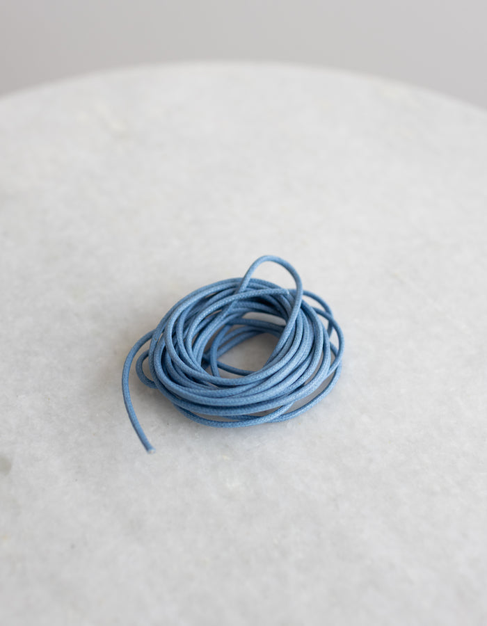Waxed Cord - 3 yards - Color Chambray