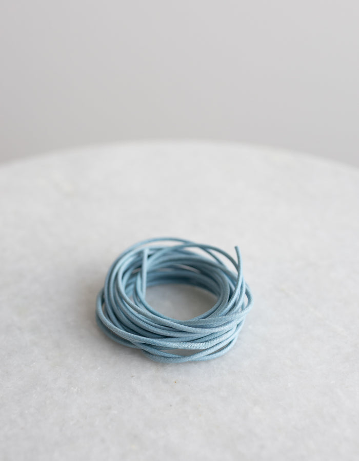 Waxed Cord - 3 yards - Color Robin's Egg