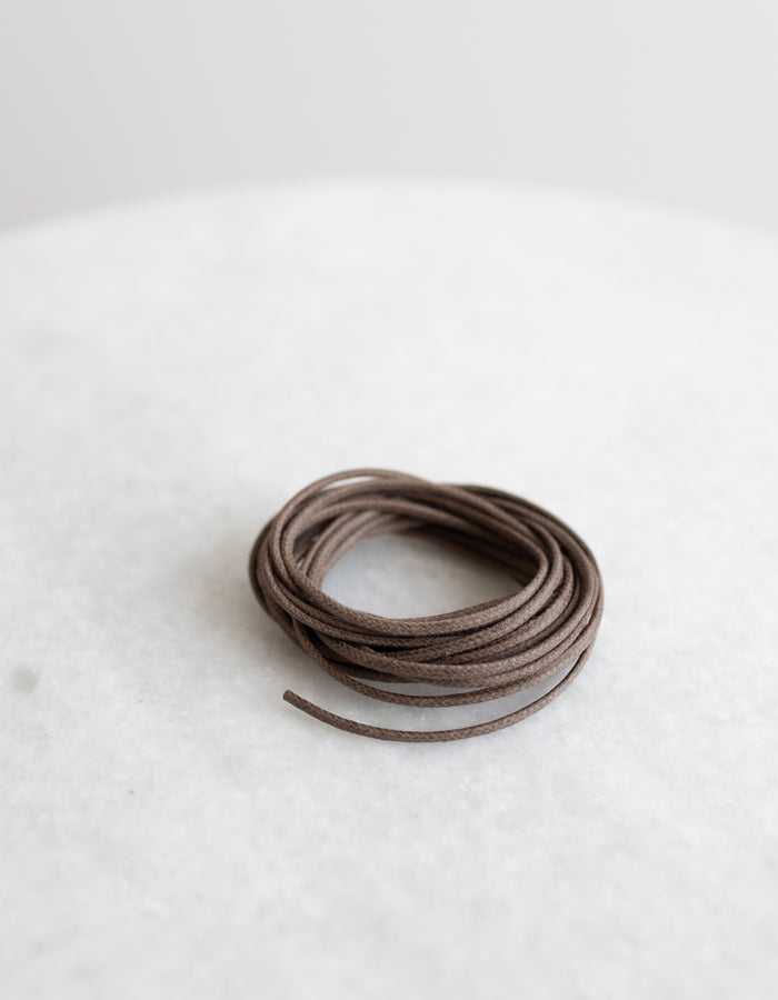 Waxed Cord - 3 yards - Color Stone