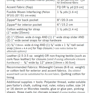 Haralson Belt Bag Pattern