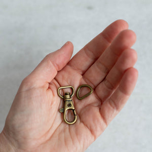 Yarrow Wristlet Hardware Kit