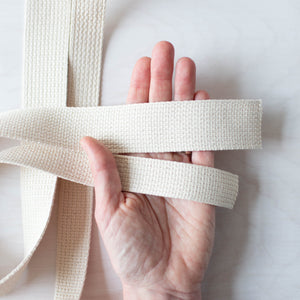 Cotton Webbing (1.5"-wide) Sold by the Yard