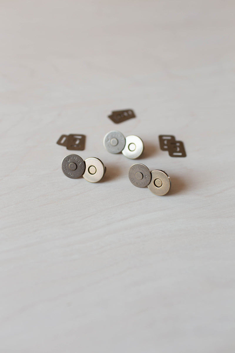 18mm Double Side Magnetic Snaps (50-sets)