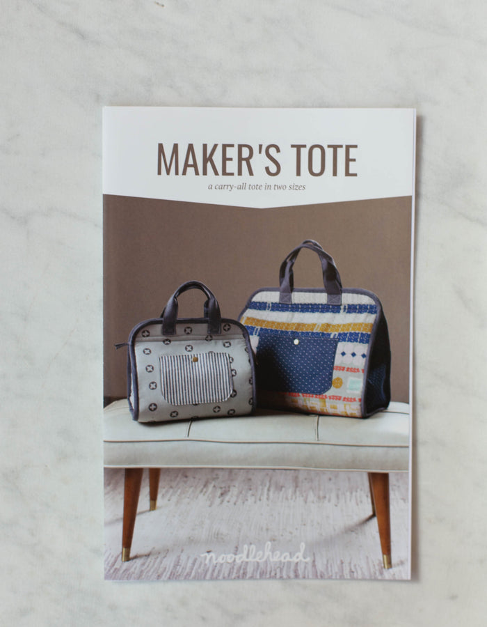 Maker's Tote Pattern - Maker's Tote Pattern