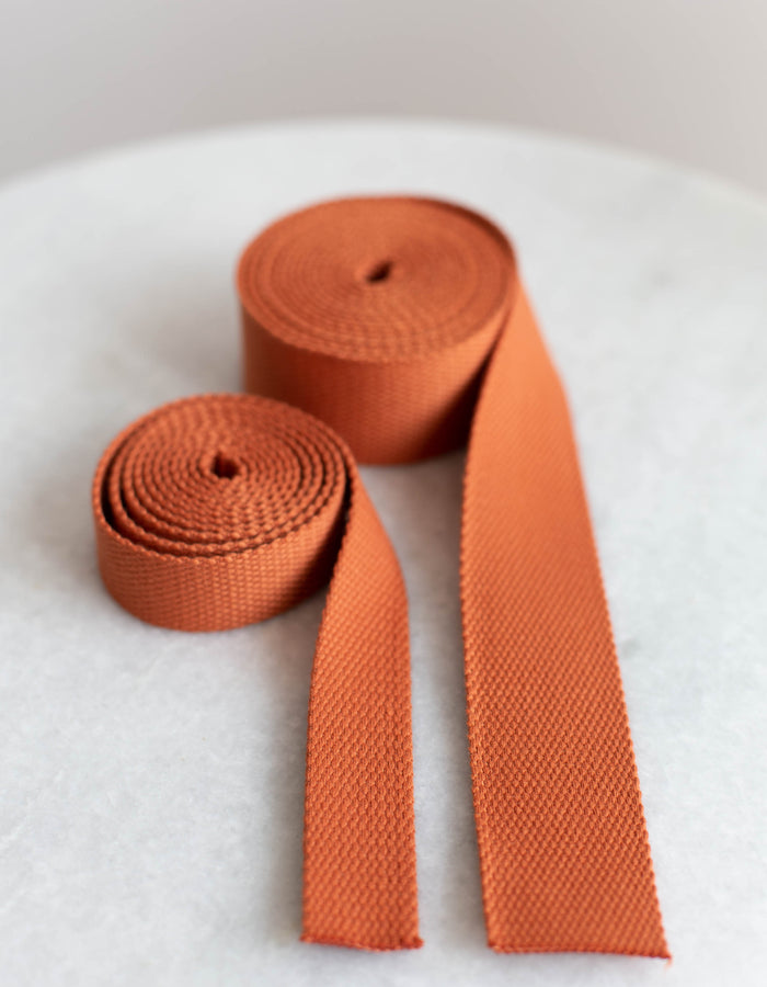 Webbing Kit for Making Backpack - Color Smokey Orange