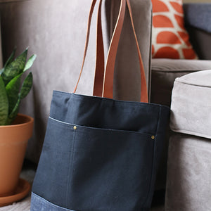 Wool + Wax Tote PDF Pattern