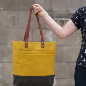 Wool + Wax Tote PDF Pattern