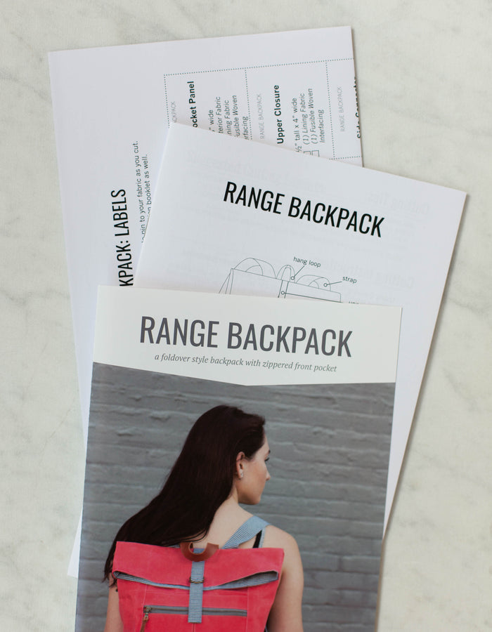 Range Backpack Pattern - Range Backpack Pattern