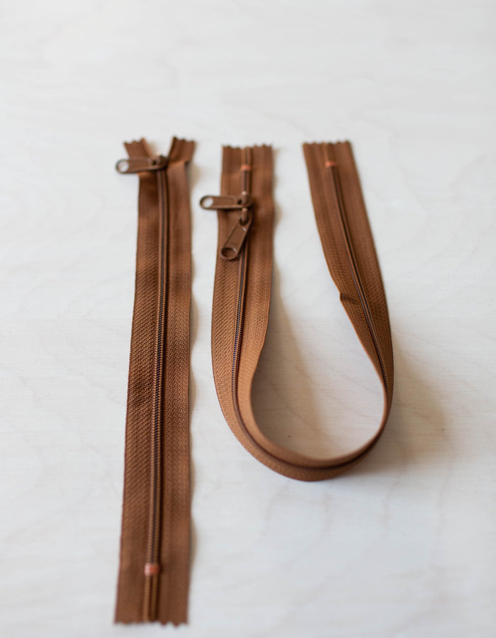 Sandhill Sling Zipper Kit (View A) - Color Cinnamon