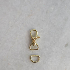 Yarrow Wristlet Hardware Kit