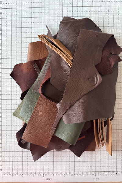 Leather Scrap Pack - Small Pieces