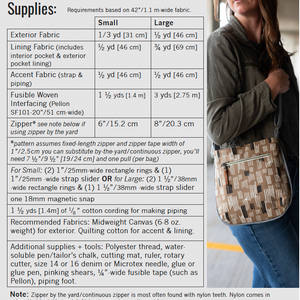 Trail Tote Pattern