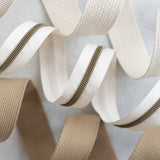 Cream - #5 Bronze Nylon Zipper Tape