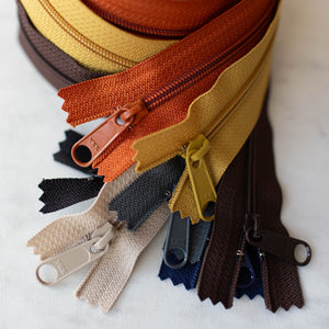 Color Handbag Zips