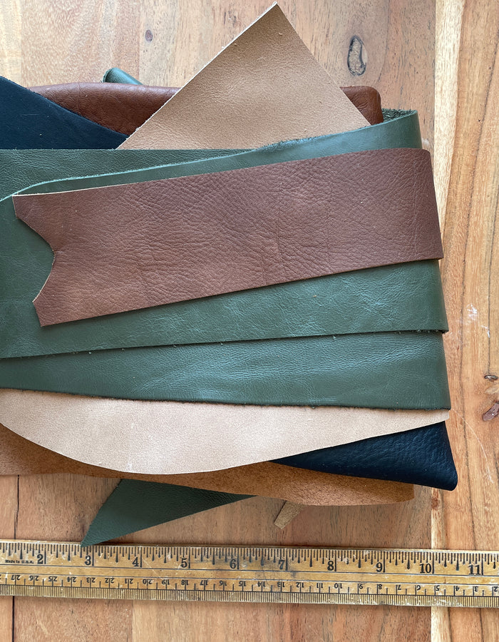 Leather Scrap Pack - Project Pieces - Leather Scrap Pack - Project Pieces 