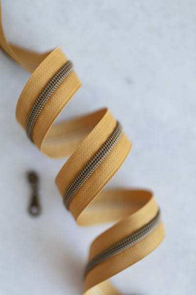 Monster Snot - #5 Bronze Nylon Zipper Tape