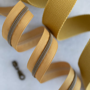 Monster Snot - #5 Bronze Nylon Zipper Tape