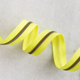 Neon Yellow - #5 Bronze Nylon Zipper Tape