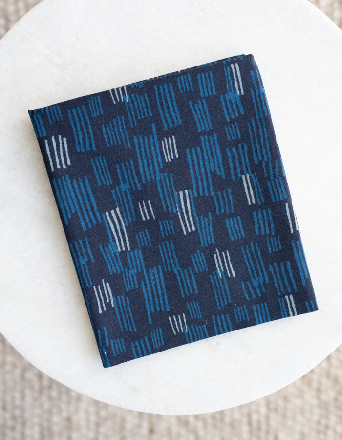 Orchard Run PRE-CUT HALF YARD - Color Count in Blue