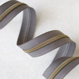 Otter - #5 Bronze Nylon Zipper Tape