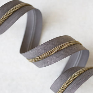 Otter - #5 Bronze Nylon Zipper Tape
