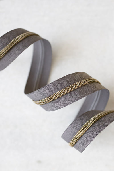 Otter - #5 Bronze Nylon Zipper Tape