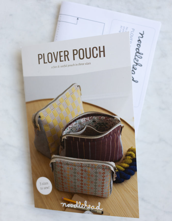 Plover Pouch Pattern - Color Paper Pattern