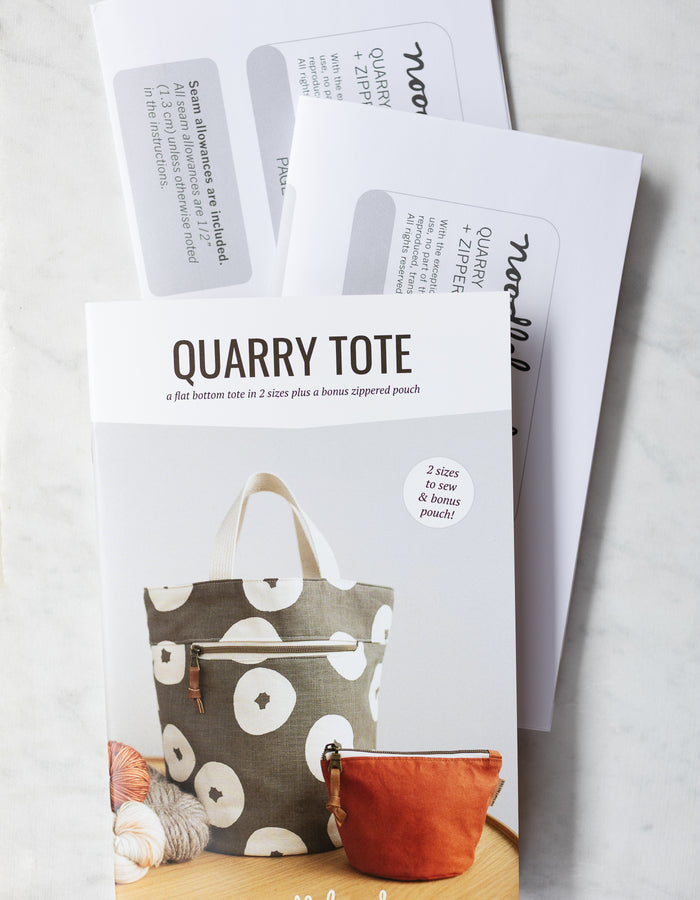 Quarry Tote Pattern - Quarry Tote Pattern