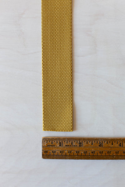  COTOWIN 1.5 Wide Thick Heavy Cotton Webbing，6 Yards (Natural,  1.5)
