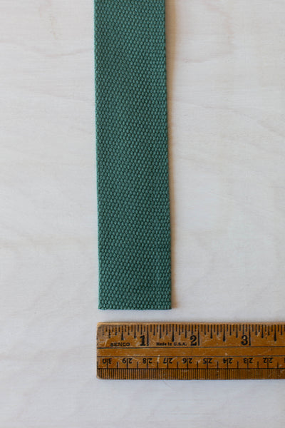 1.50 in wide adjustable cotton webbing shoulder strap - antique