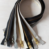 20" Metal Jacket Zipper