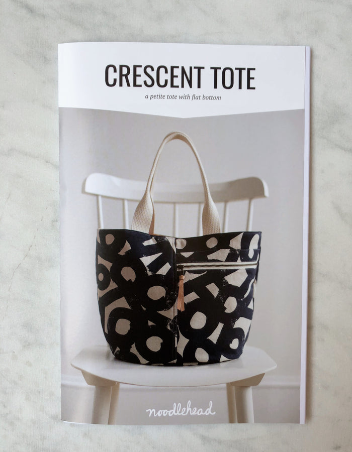 Crescent Tote Pattern - Crescent Tote Pattern