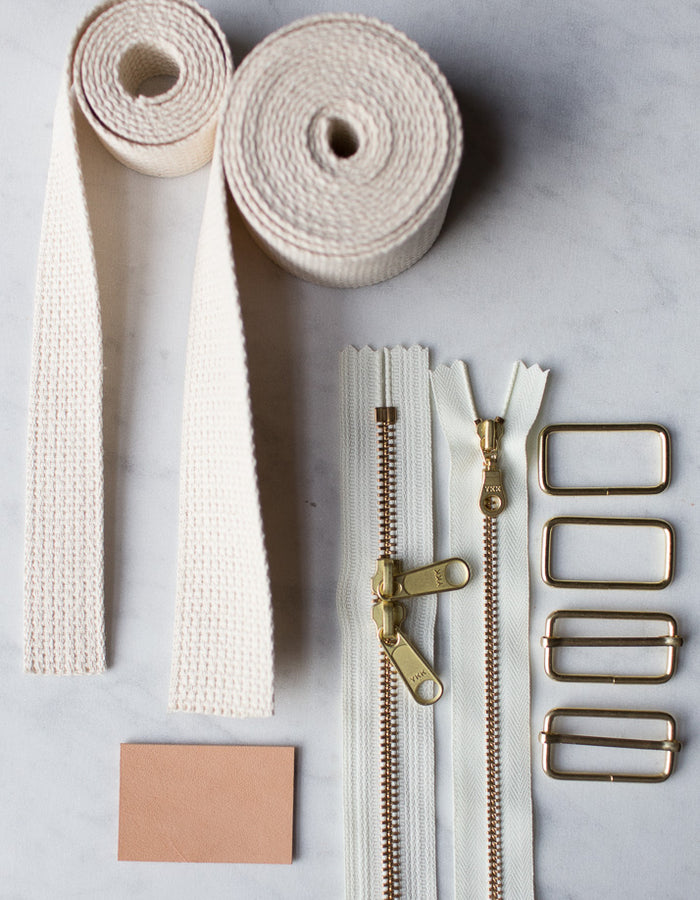 Making Backpack Hardware & Webbing Kit (Regular Size) – Noodlehead ...