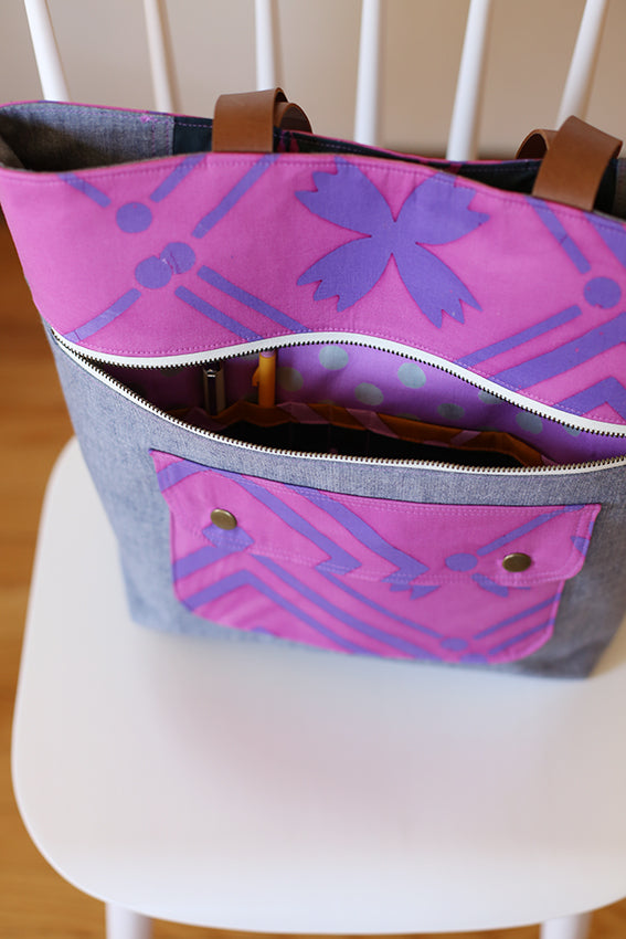 Caravan Tote & Pouch Pattern – Noodlehead Sewing Patterns