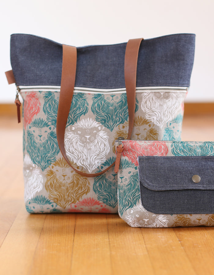 Caravan Tote & Pouch Pattern - Caravan Tote & Pouch Pattern