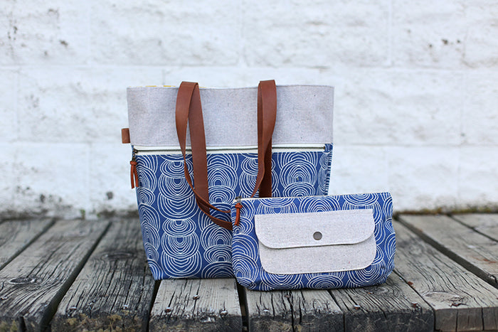 Caravan Tote & Pouch Pattern - Caravan Tote & Pouch Pattern