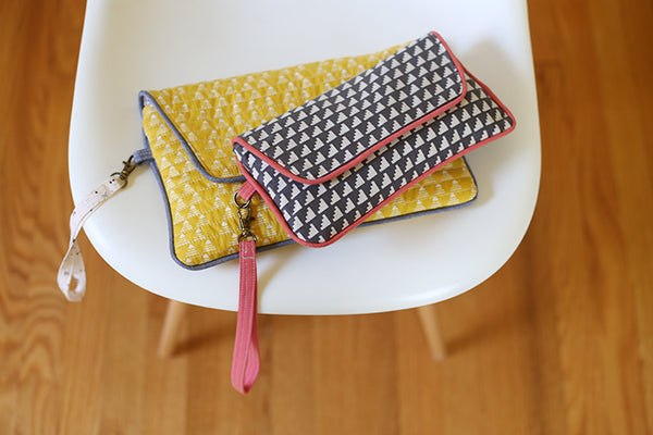 DIY Clutch Bag Pattern: free sewing pattern