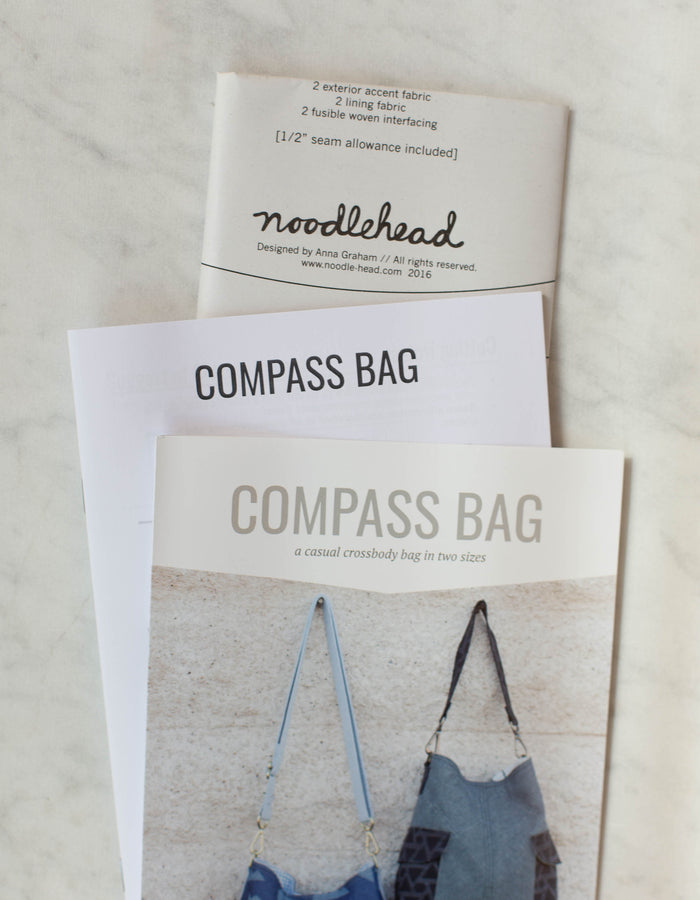 PDF Pattern - Compass Crossbody Bag by KMGhandmade – kmghandmade