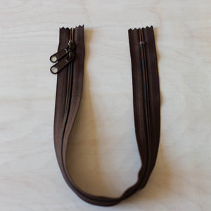 18"/45.7cm Nylon Handbag Double-Pull Zipper