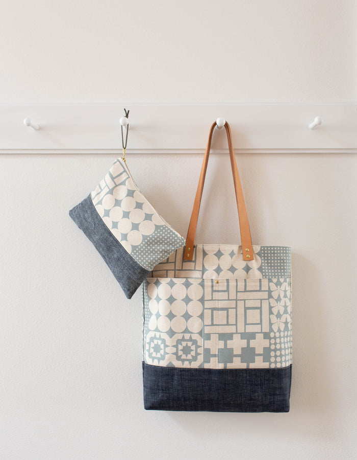 Wool + Wax Tote PDF Pattern - Wool + Wax Tote PDF Pattern