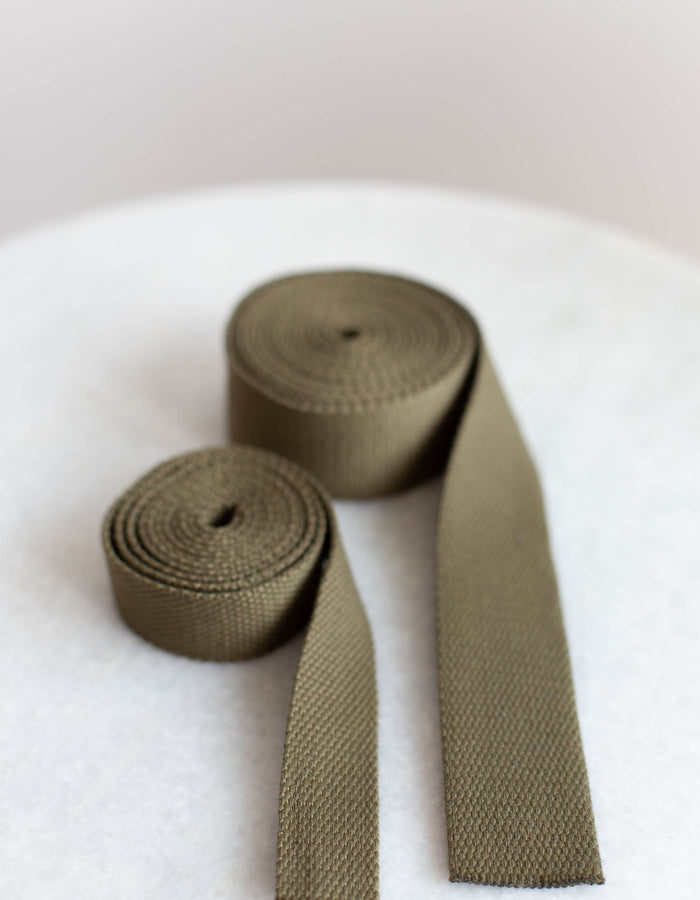 Webbing Kit for Making Backpack - Color Army Green