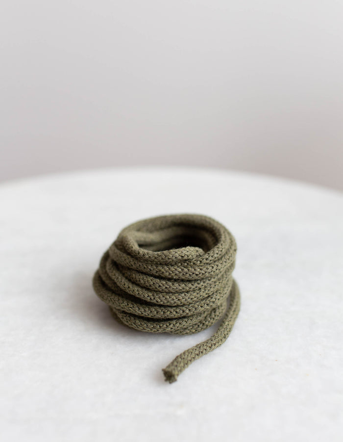Colored Drawstring Cord - 3 yards - Color Olive