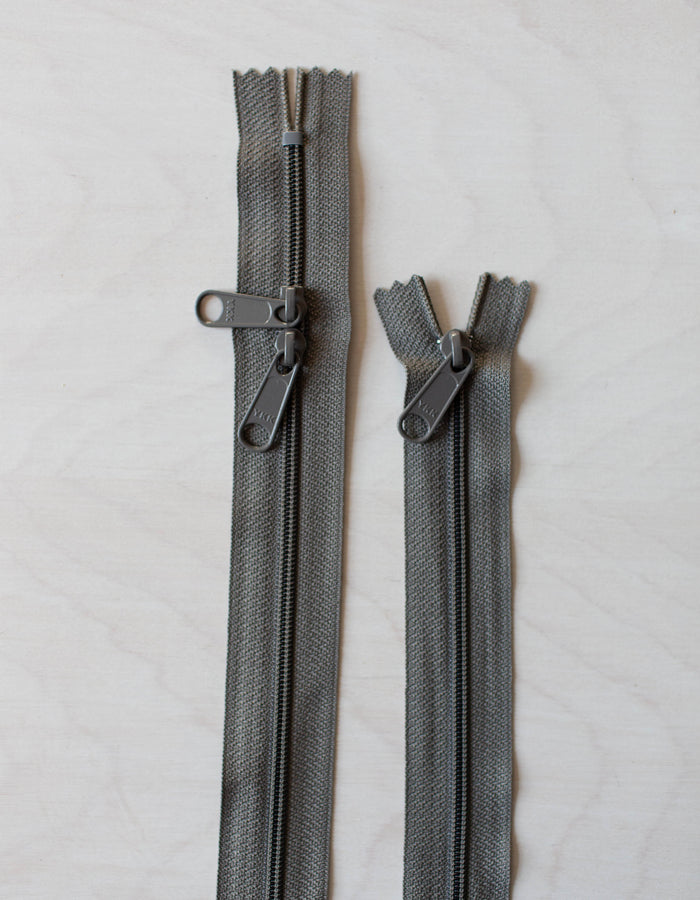 Sandhill Sling Zipper Kit (View A) - Color Gray