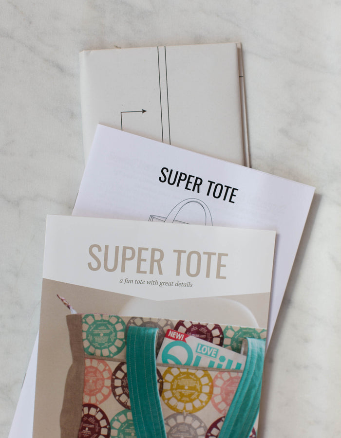 Super Tote Pattern - Super Tote Pattern